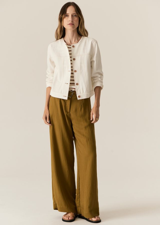 Carsen Jacket- Ecru