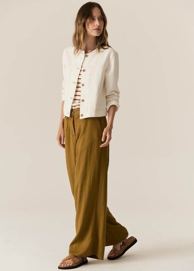 Carsen Jacket- Ecru