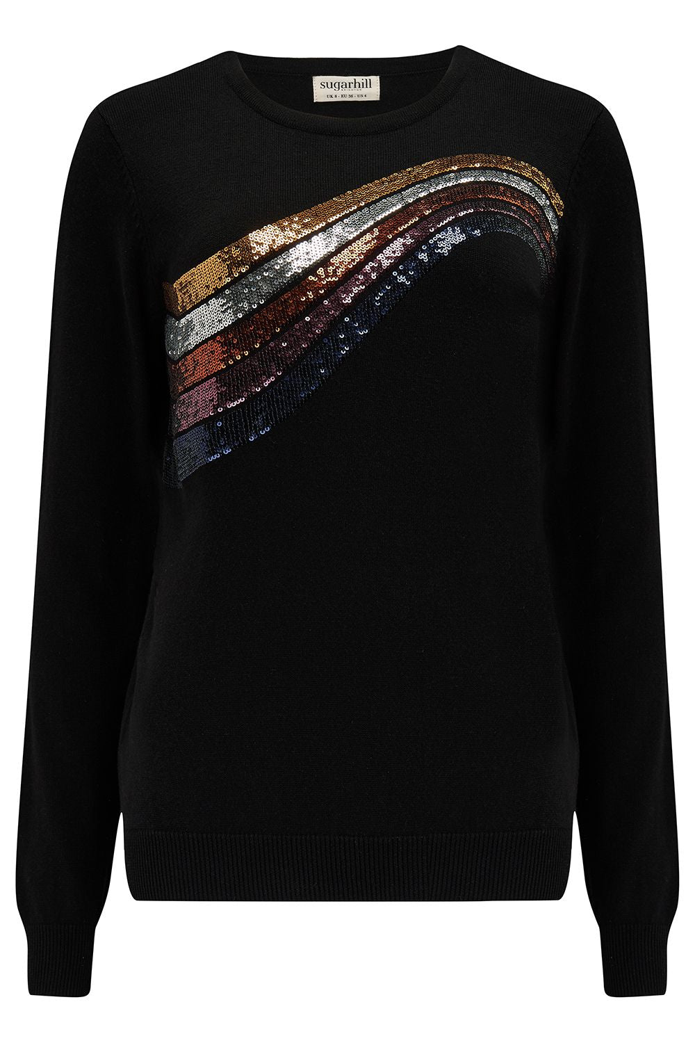 Sugarhill Brighton Cece Jumper in Sequin Wave
