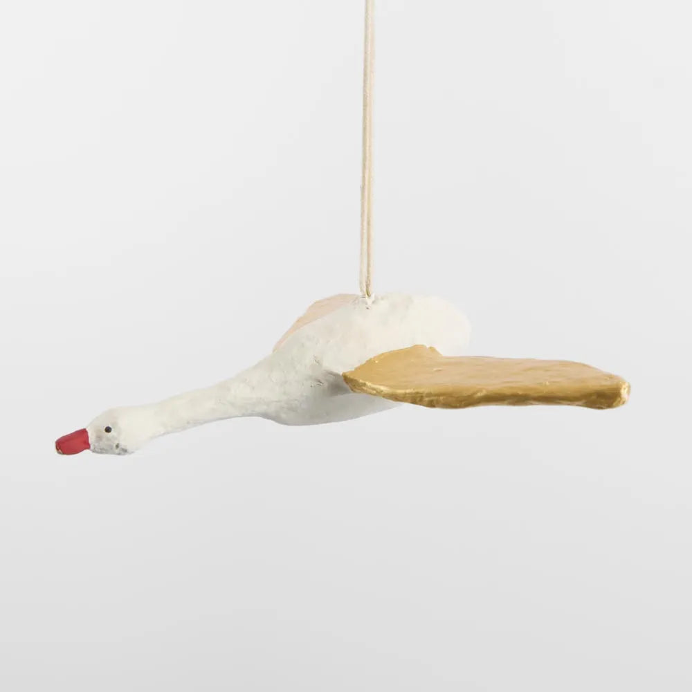 Mache Celestial Goose Decoration