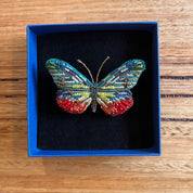 Cepora Jewel Butterfly Brooch