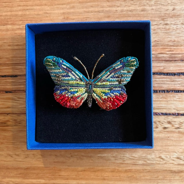 Cepora Jewel Butterfly Brooch