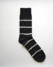 Olso Mohair Wool Border Socks
