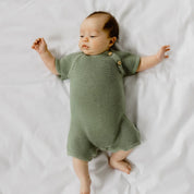 Di Lusso Living Charlie Romper in Mint
