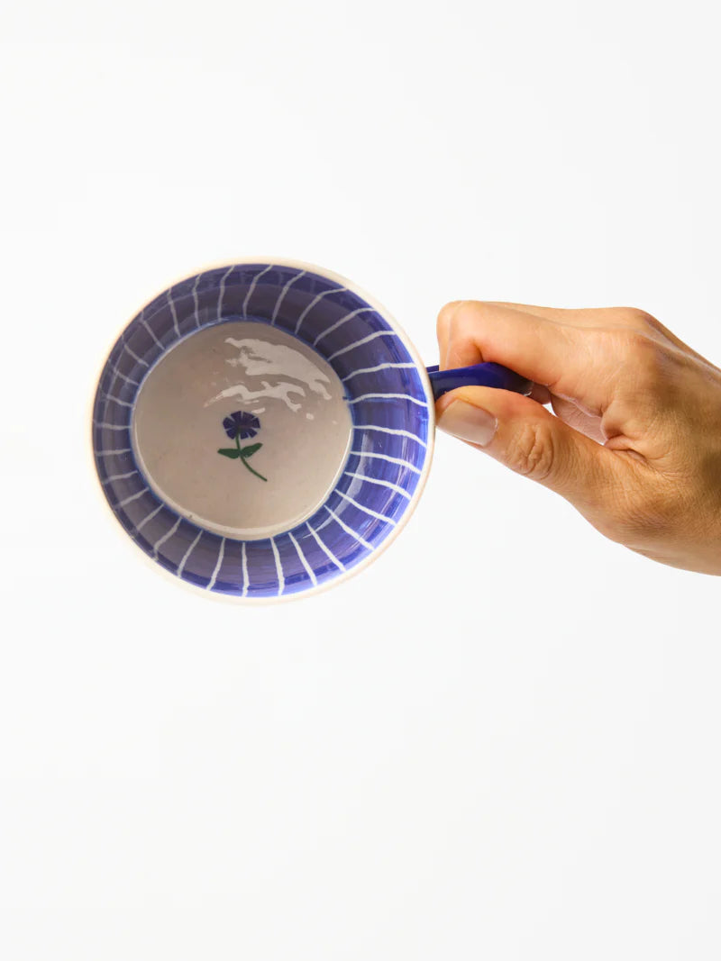 Chino Mug- Forget Me Not