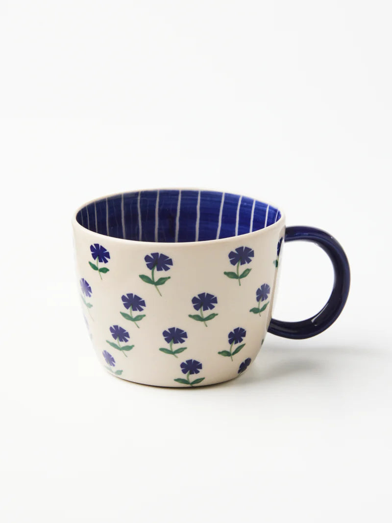 Jones & Co Chino Mug Forget Me Not