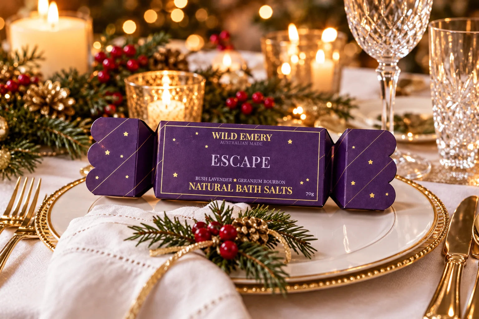 Wild Emery Escape Bath Salts Bon Bon