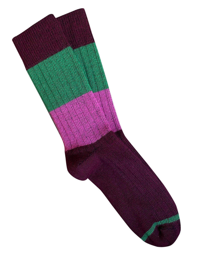 Chunky Rib Wool Socks