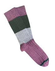 Chunky Rib Wool Socks