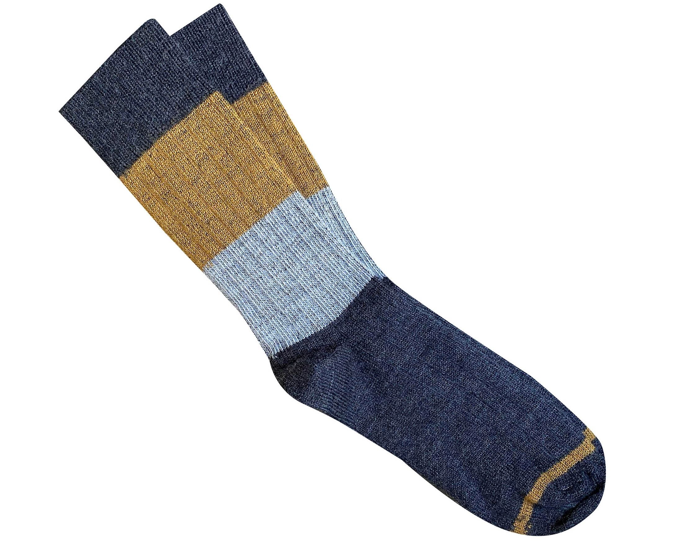 Chunky Rib Wool Socks