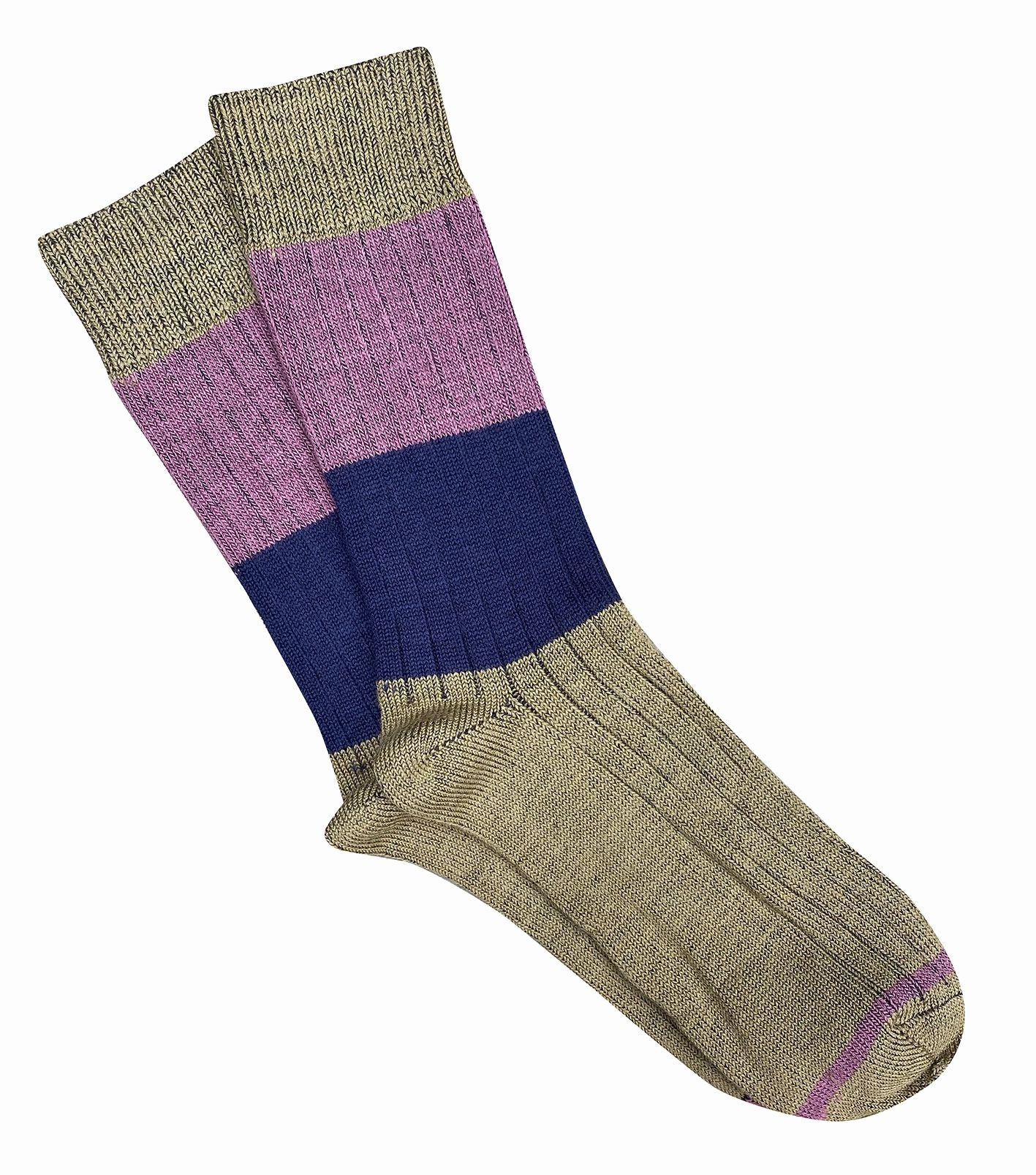 Chunky Rib Wool Socks