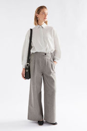 ELK Citta Linen Cotton Pant in Graphite