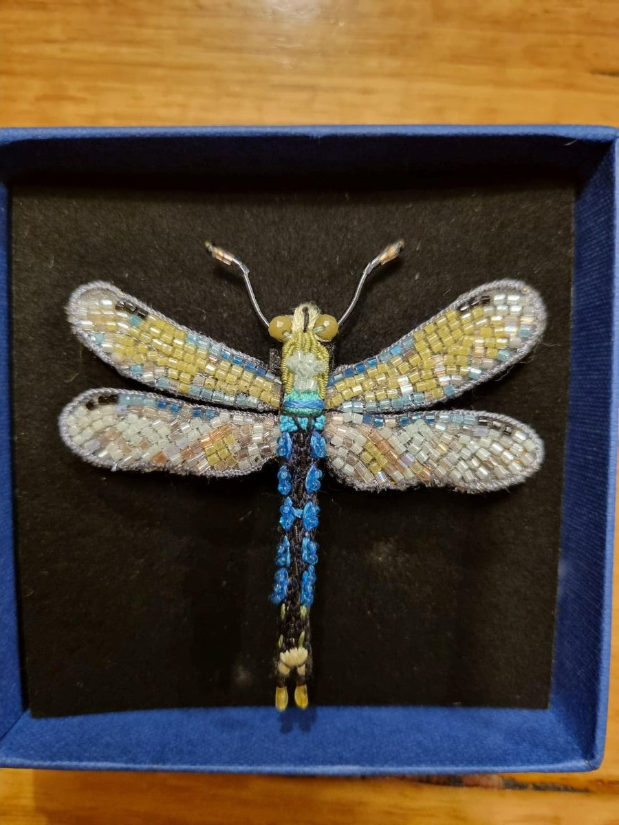 Trovelore Common Hawker Dragonfly Embellished Brooch