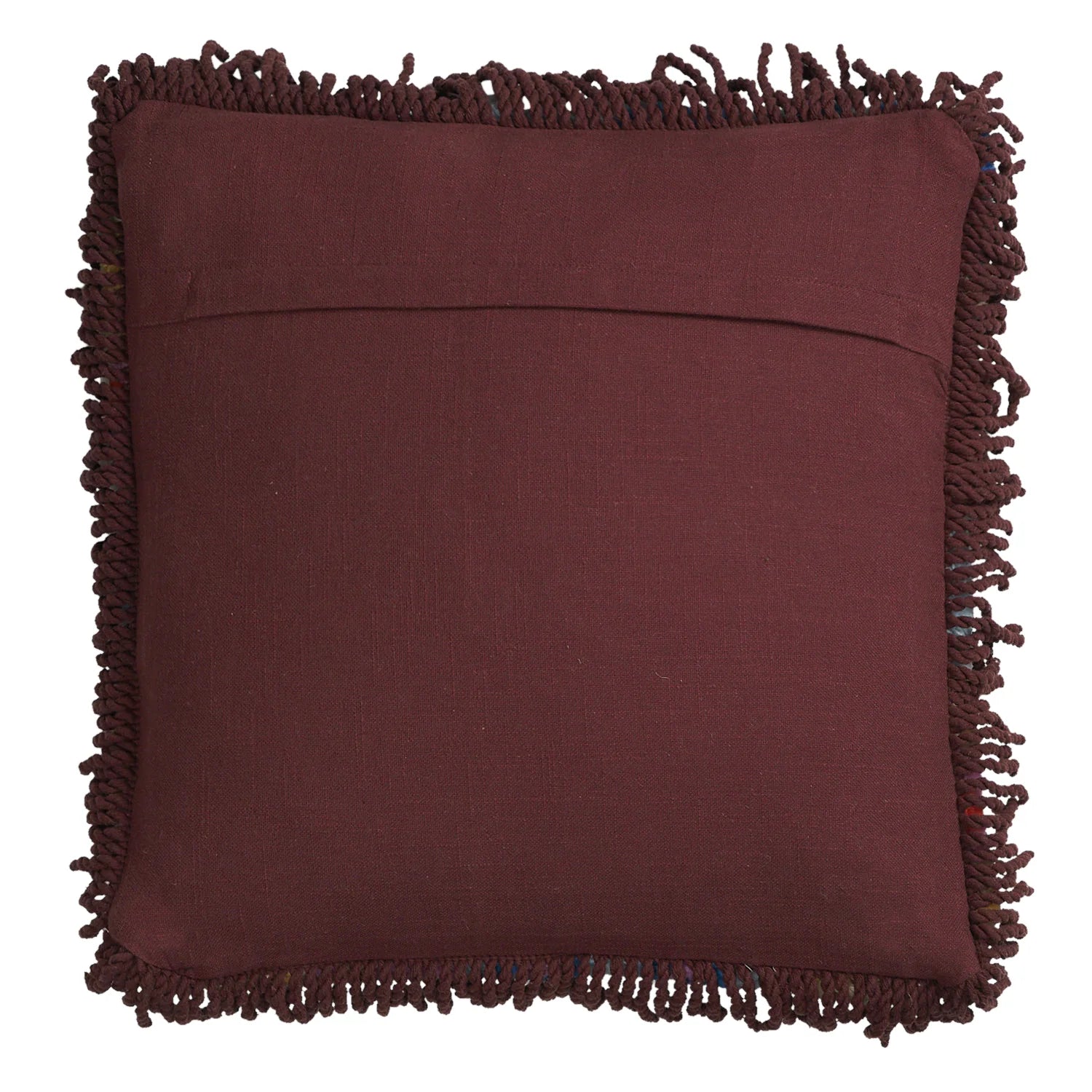Cora Tufted Cushion- Garnet