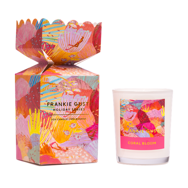 Holiday Series Ornament- Coral Bloom