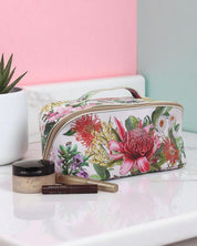 La la Land Cosmetic Bag in Botanical Blooms print
