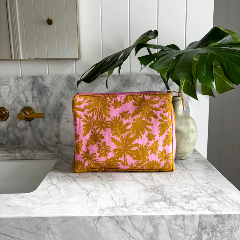 Loco Living Cosmetic Bag in Orchid Print
