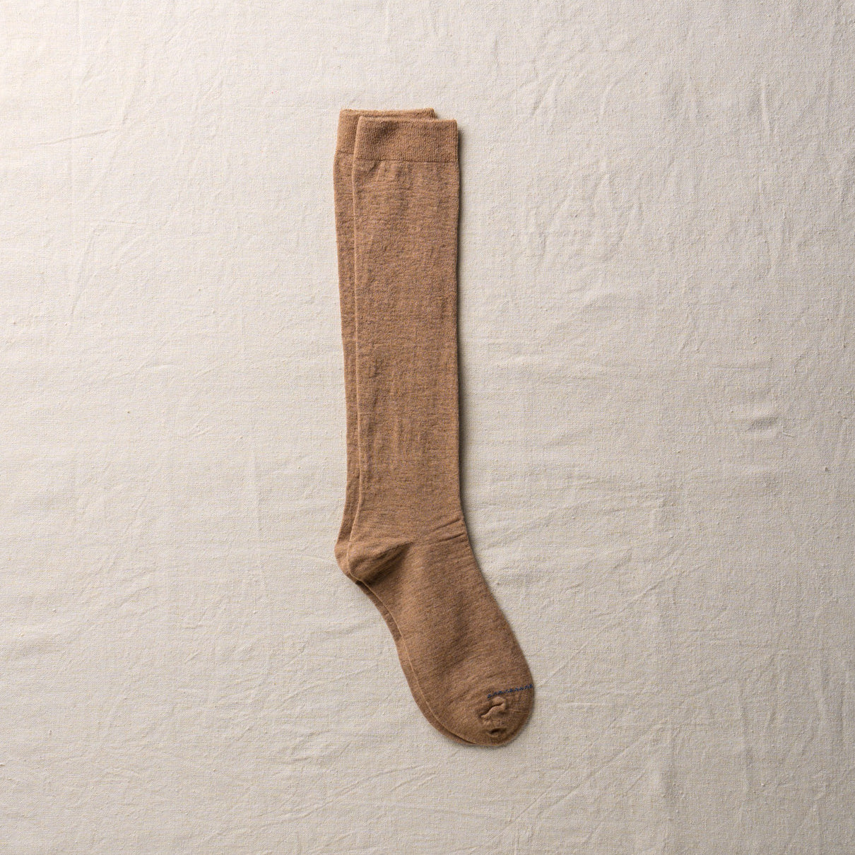 Yahae Organic Cotton Yak Knee Socks in Brown