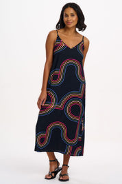Sugarhill Brighton Gretchen Retro Racer Midi Sundress