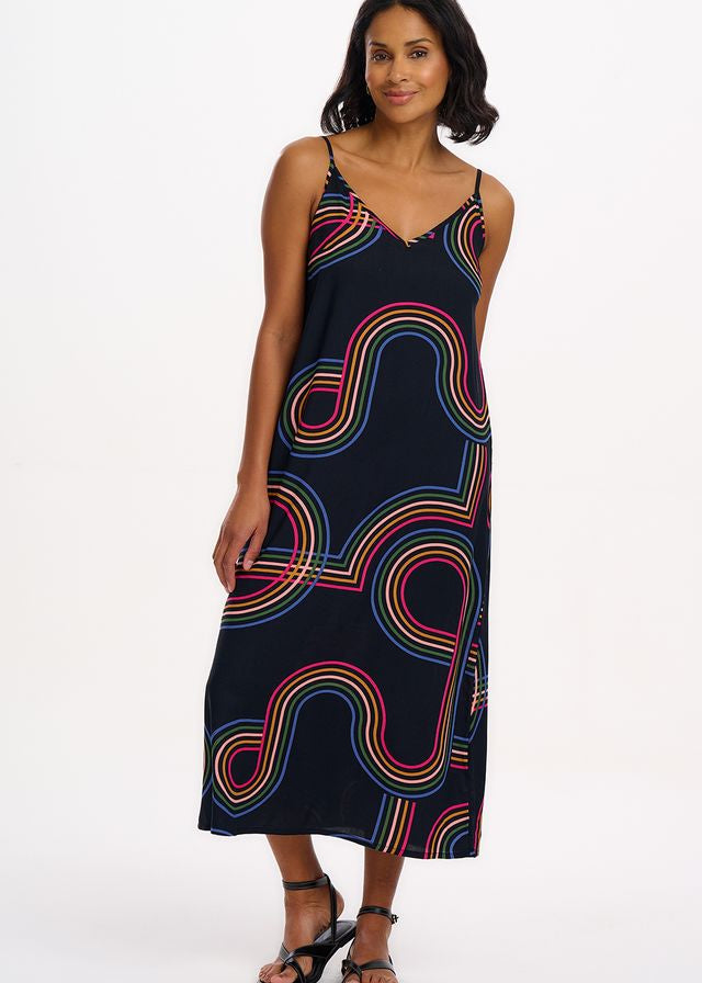 Sugarhill Brighton Gretchen Retro Racer Midi Sundress