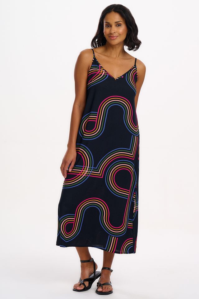 Sugarhill Brighton Gretchen Retro Racer Midi Sundress