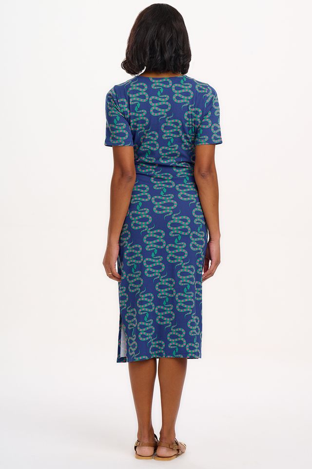 Emersyn Midi Dress- Star Snakes