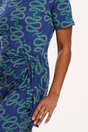 Emersyn Midi Dress- Star Snakes