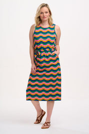 Sugarhill Brighton Rory Jersey Midi Dress