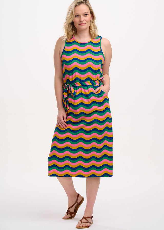 Sugarhill Brighton Rory Jersey Midi Dress