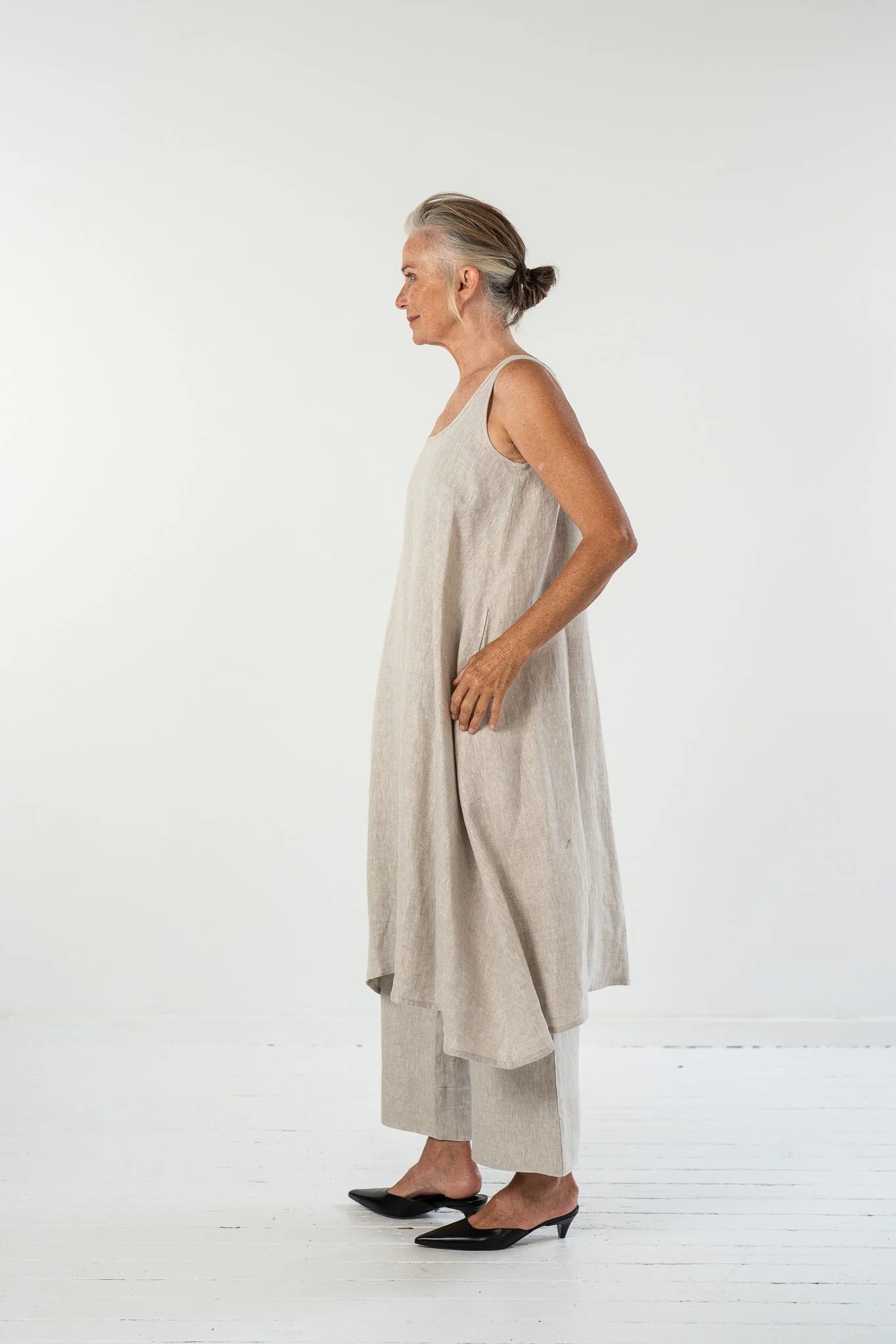 Danni Slip Dress- Neutral