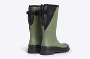 Darcy Calf Length Boots- Moss