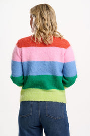 Dayna Jumper- Rainbow Stripe