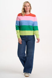 Dayna Jumper- Rainbow Stripe