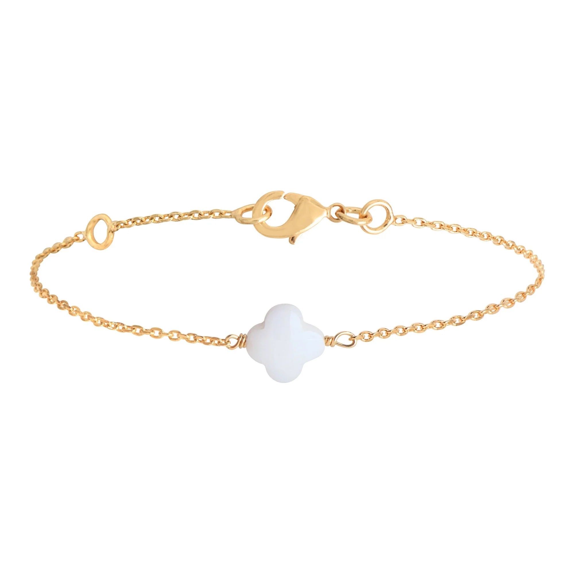 16ille Delphine Bracelet White