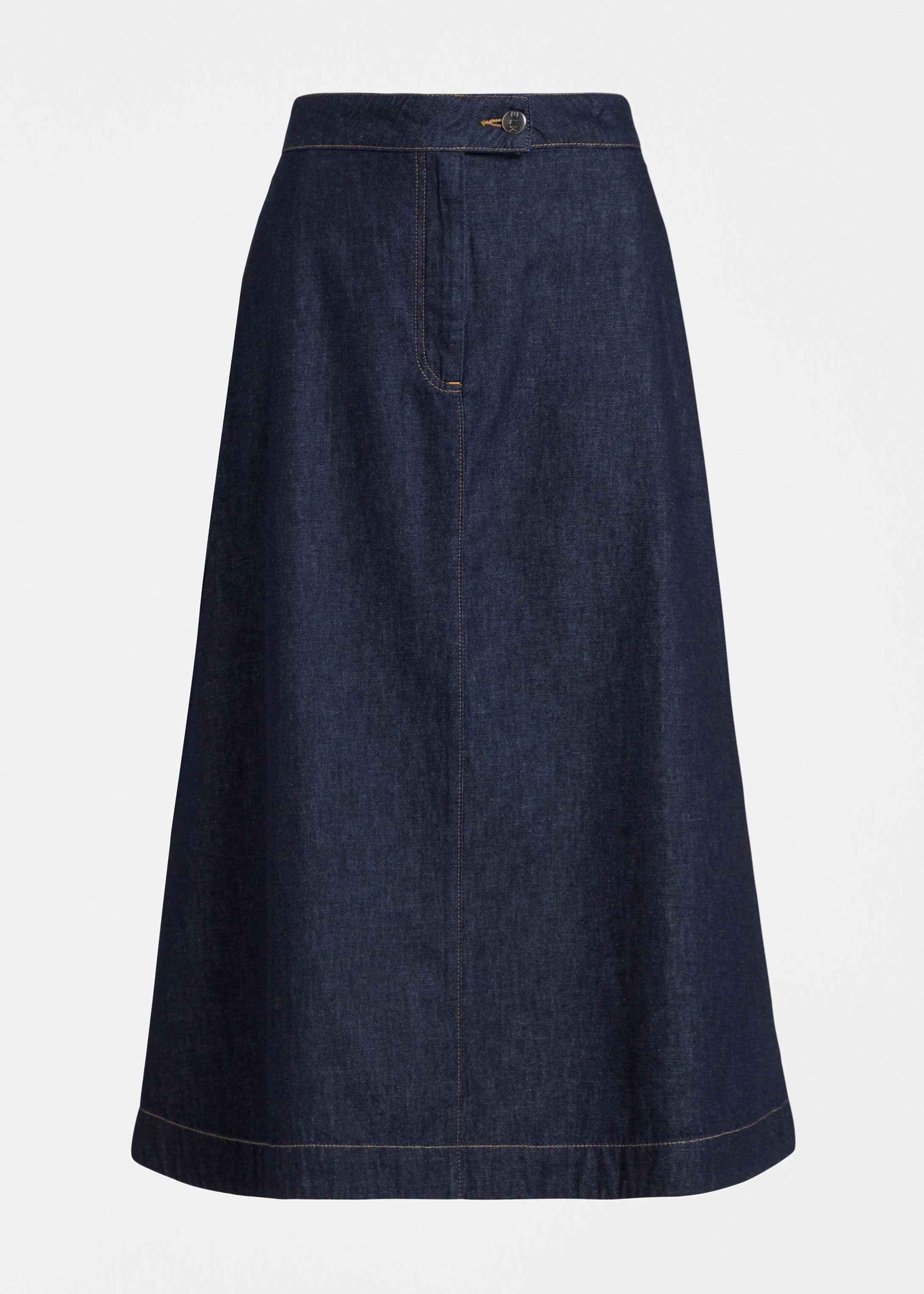 ELK Denym Skirt in Authentic Blue Wash