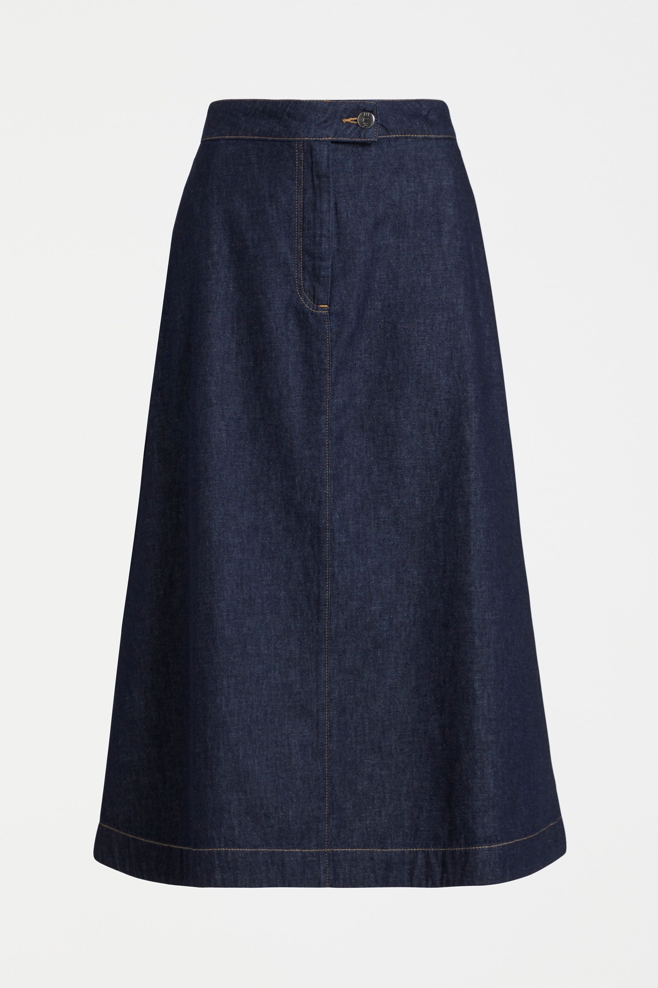 ELK Denym Skirt in Authentic Blue Wash