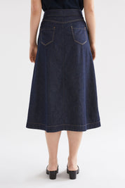 Denym Skirt- Authentic Blue Wash