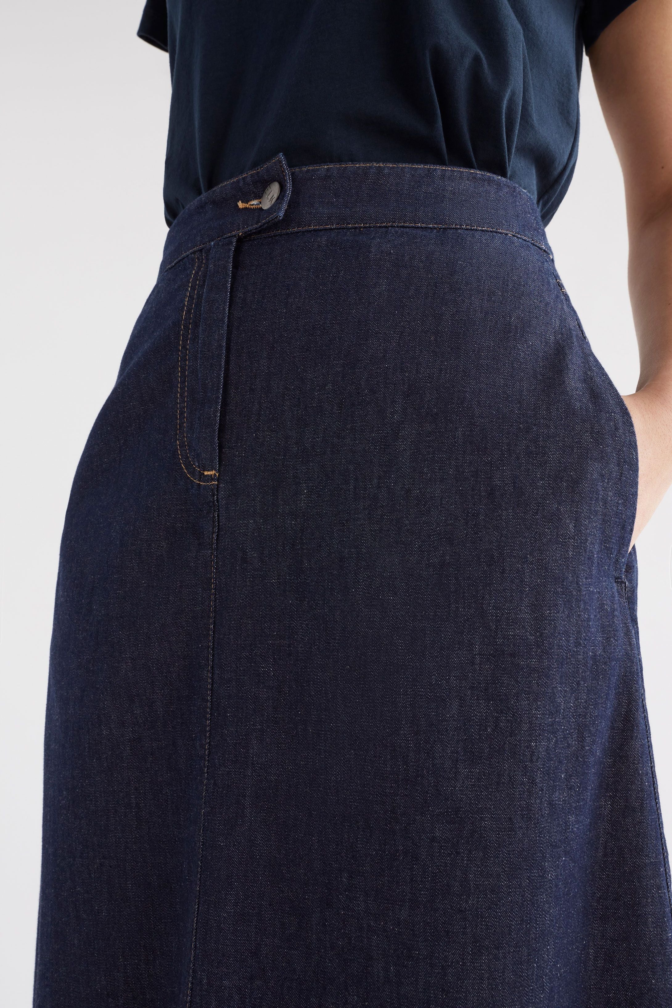 Denym Skirt- Authentic Blue Wash
