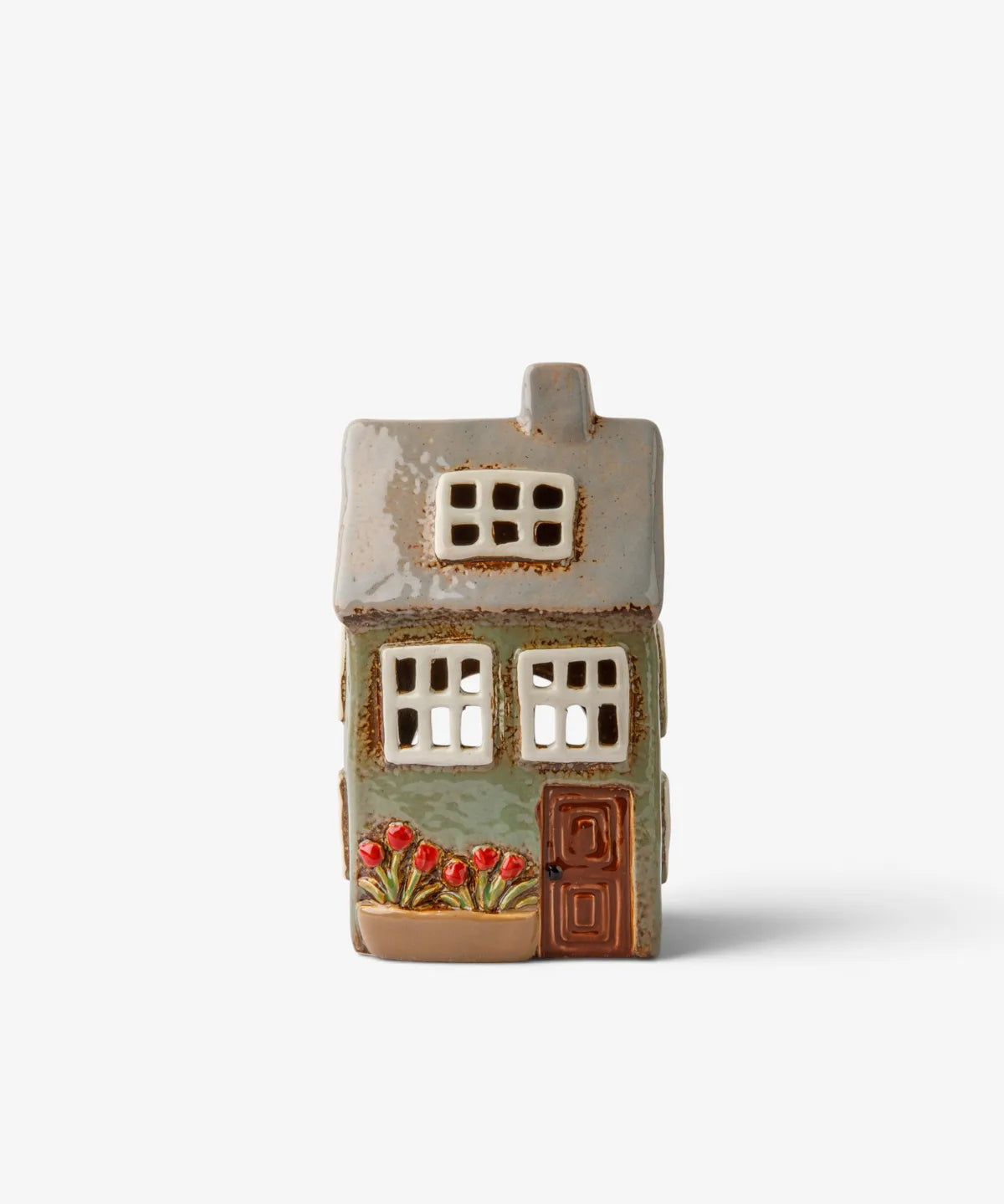 Devon Petite Tealight Cottage- Sage