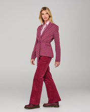 Dharma Pant- Cranberry