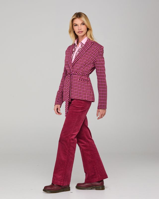 Dharma Pant- Cranberry