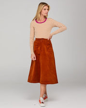 Dharma Skirt- Rust
