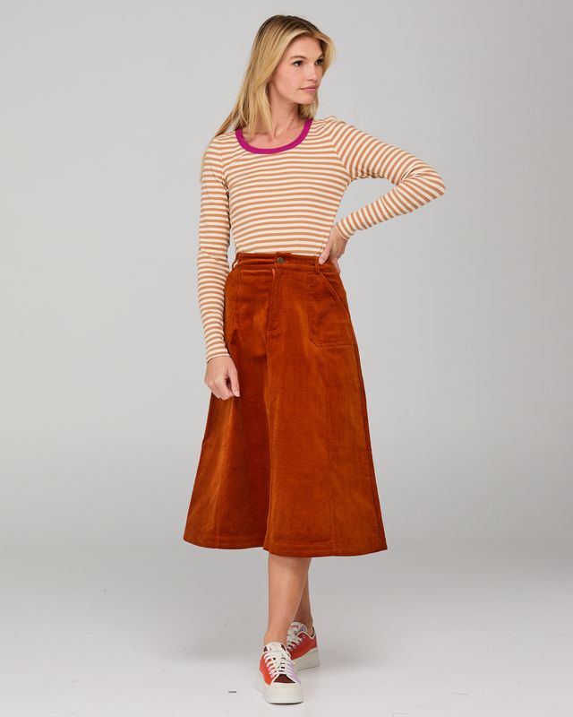 Dharma Skirt- Rust