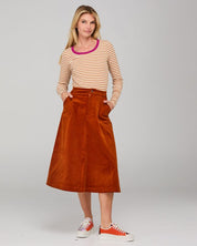 Boom Shankar Dharma Skirt Rust