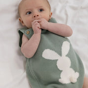 Snowball Bunny Romper