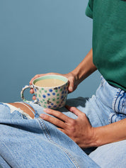 Ditsy Mug- Mint
