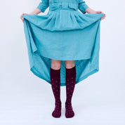 Dotty Long Socks- Cotton
