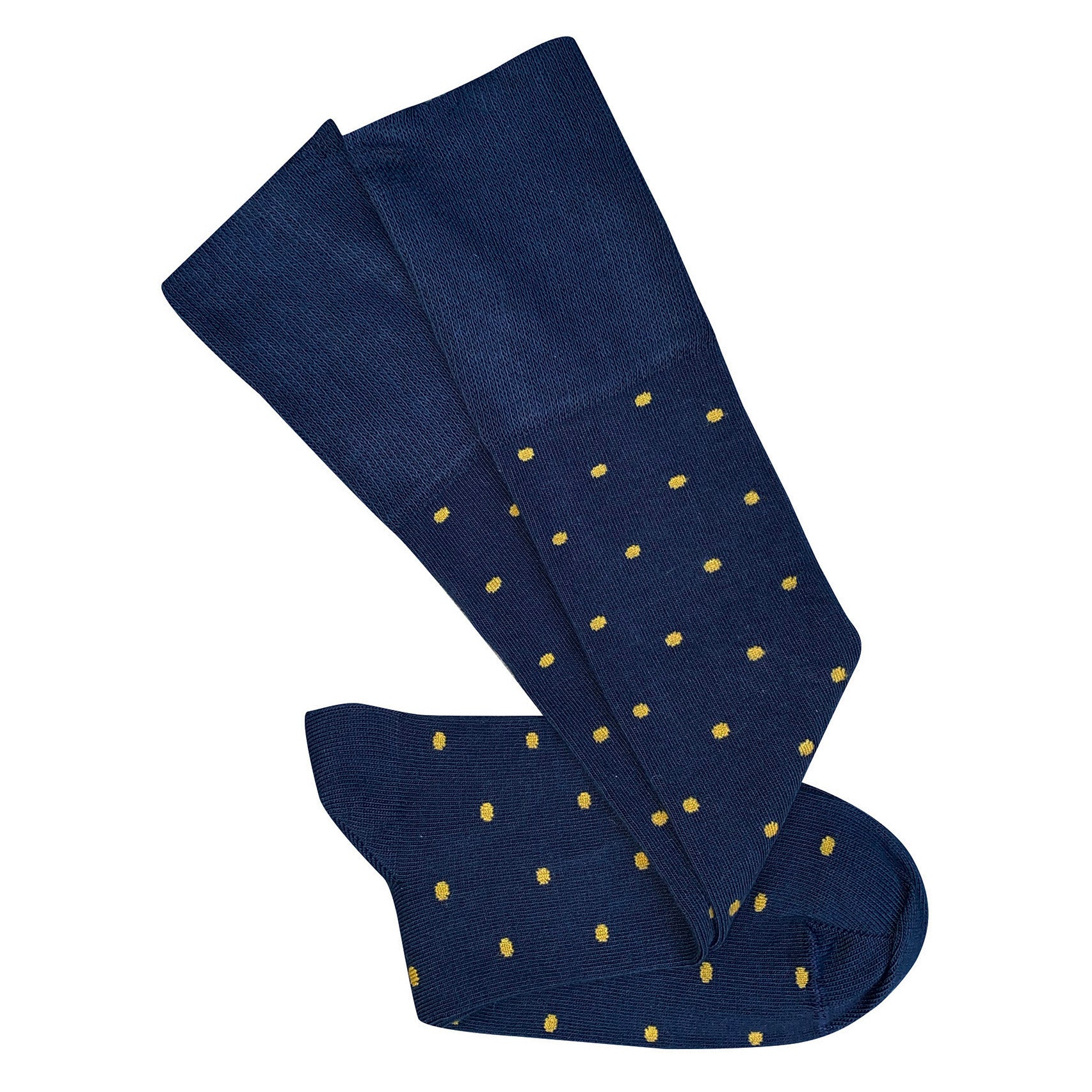 Dotty Long Socks- Cotton
