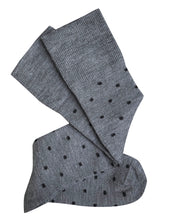 Dotty Long Wool Socks- Assorted Colours