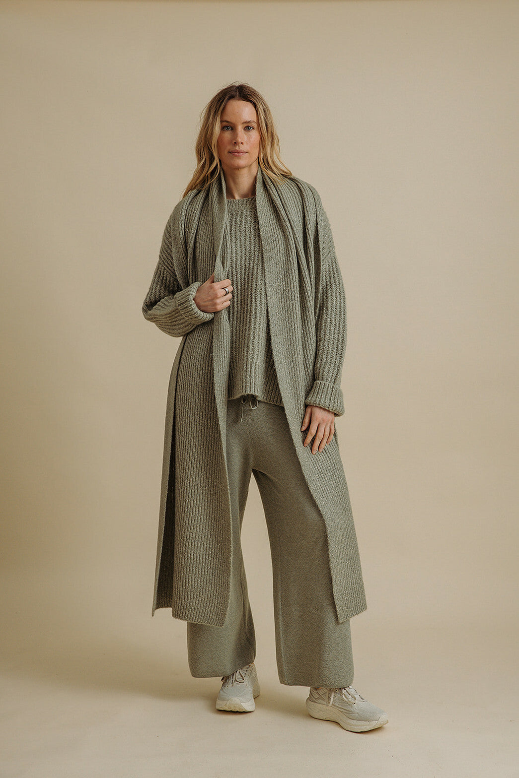 Dreams Rib Scarf- Eucalypt